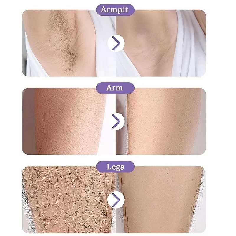 Crystal Hair Eraser  Painless, Reusable Body Hair Removal Tool for Smooth Skin